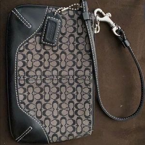 Coach wristlet